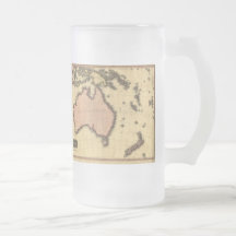 1818 Australasia  Map - Australia, New Zealand Coffee Mugs