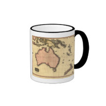 1818 Australasia  Map - Australia, New Zealand Coffee Mug