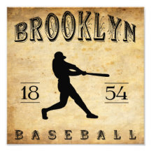 1854 Brooklyn New York Baseball Photograph