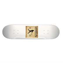 1854 Brooklyn New York Baseball Skate Board Deck