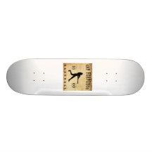 1860 San Francisco California Baseball Custom Skate Board