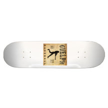 1877 Guelph Ontario Canada Baseball Custom Skate Board