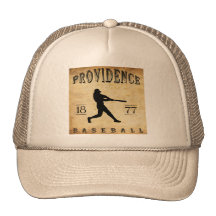 1877 Providence Rhode Island Baseball Trucker Hat