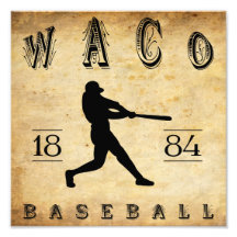 1884 Waco Texas Baseball Photo