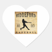 1885 Biddeford Maine Baseball Sticker