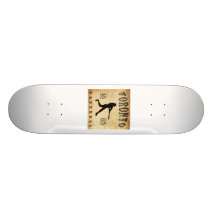 1885 Toronto Ontario Canada Baseball Skateboard Deck