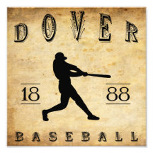 1888 Dover Delaware Baseball Photo Print