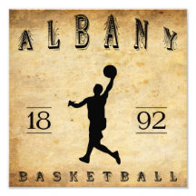 1892 Albany New York Basketball Photographic Print