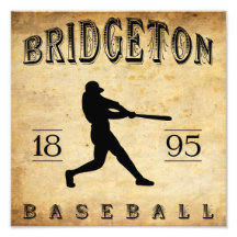 1895 Bridgeton New Jersey Baseball Photograph