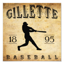 1895 Gillette Colorado Baseball Photograph