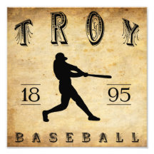 1895 Troy Kansas Baseball Photo