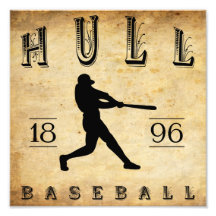 1896 Hull Massachusetts Baseball Photo