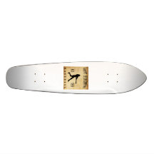 1896 Saint Hyacinthe Quebec Canada Baseball Skate Deck