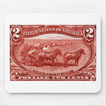 1898 Farming in the West Mousepads