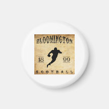 1899 Bloomington Indiana Football Magnets