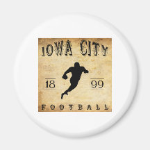 1899 Iowa City Iowa Football Magnets