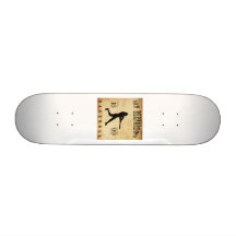 1899 San Bernardino California Baseball Skateboard