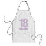 18 Plus Years Old - Pink Apron