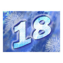 18th birthday party invitation