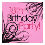 18th Birthday Party Invitations