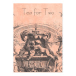 18th Century Cherub Rococo Business Card Template