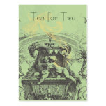 18th Century Cherub Rococo Business Card Template