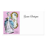 18th Century Marie Antoinette Style Business Cards