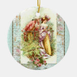 18th Century Romantic Christmas Ornament