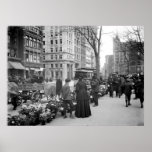 1904 Easter Fowers NYC Poster