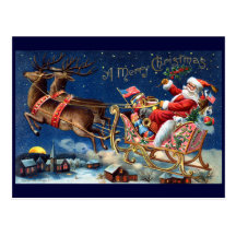 1906 Merry Christmas Postcards