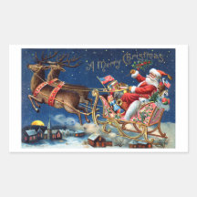 1906 Merry Christmas Stickers
