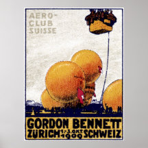 1909 Swiss Aviation Club Poster