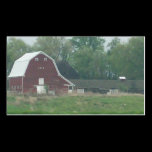 1910 Red Barn In South Dakota business cards