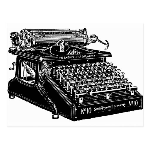 1910 Typewriter Postcards
