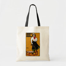 1911 Sporting Goods Poster Canvas Bags