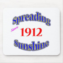 1912 Spreading Sunshine Mousemats