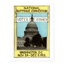 1913 Votes for Women Post Card