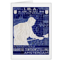 1914 Dutch Baking Expo Poster Cards