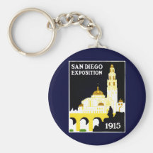 1915 San Diego Exposition Keychains