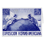 1915 Spanish American Expo Poster Card