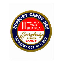 1922 Candy Day Post Cards