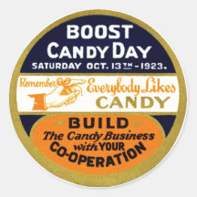 1923 Candy Day Sticker