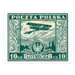 1925 10gr Polish Airmail Stamp Post Card