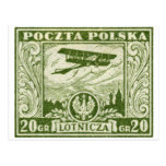 1925 20gr Polish Airmail Stamp Post Cards