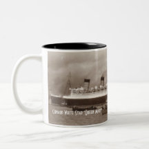 1930's RMS Queen Mary Premium Mug
