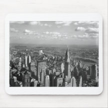 1932-New York-Chrysler Building Mousepad