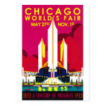 1933 Chicago World Fair Post Card