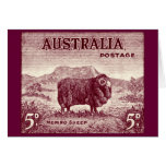 1934 Australian Merino Sheep Card