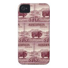 1934 Australian Merino Sheep iPhone 4 Case-Mate Cases