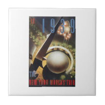 1939 New York World's Fair Ceramic Tiles